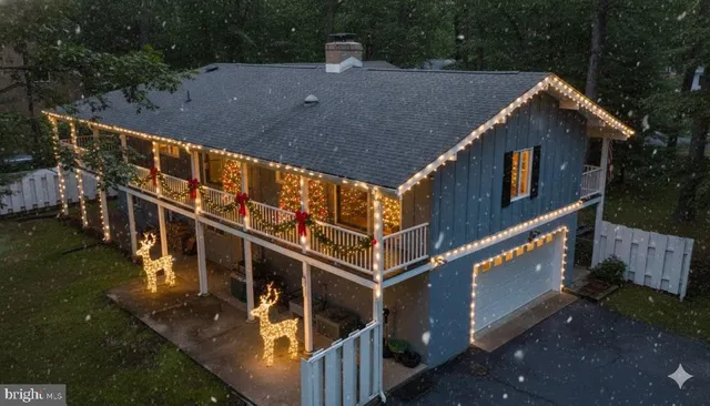 a view of house with outdoor space