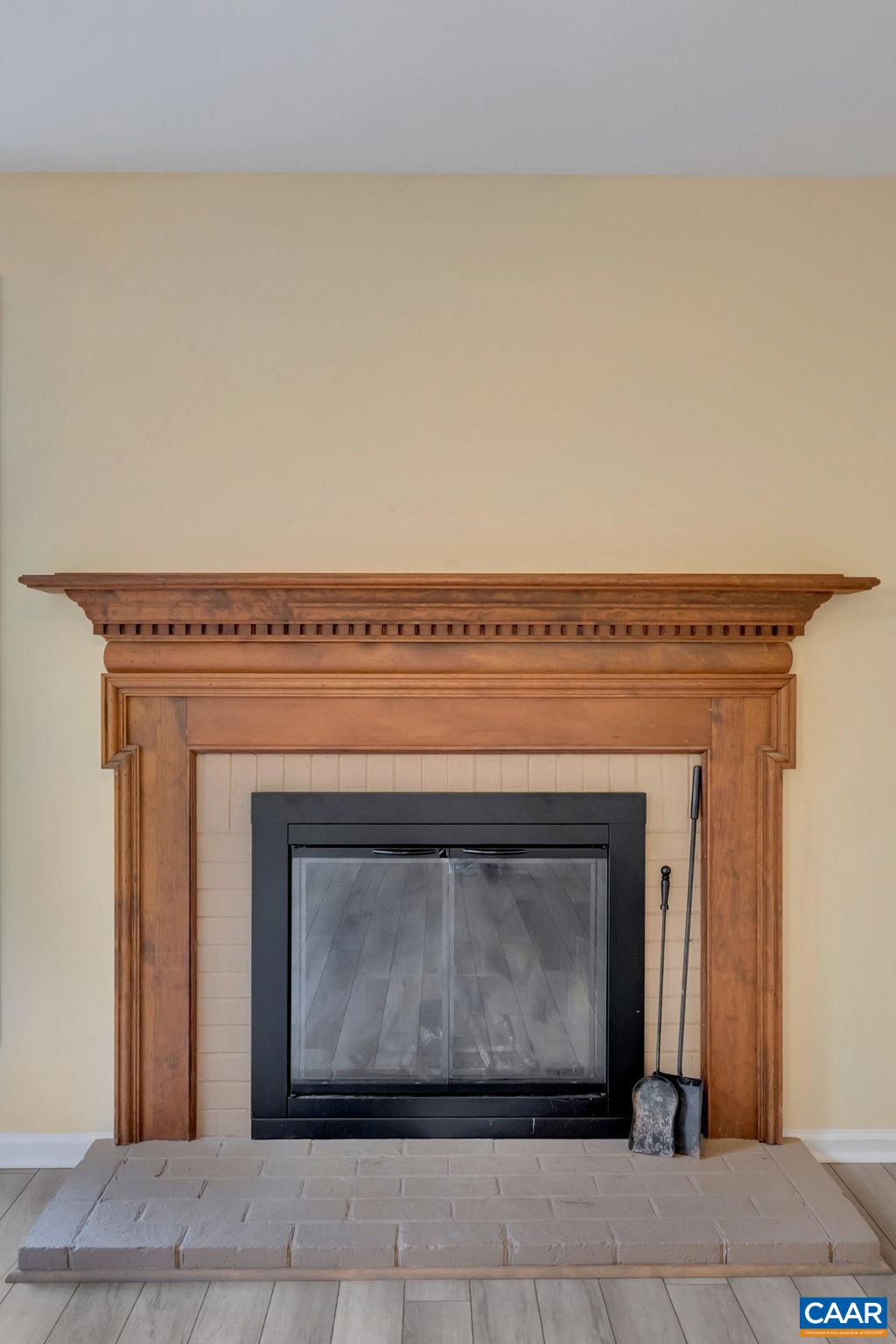 392 Minor Ridge Road Charlottesville, VA 22901 - Photo 30 of 47 a close view of a fireplace in a room