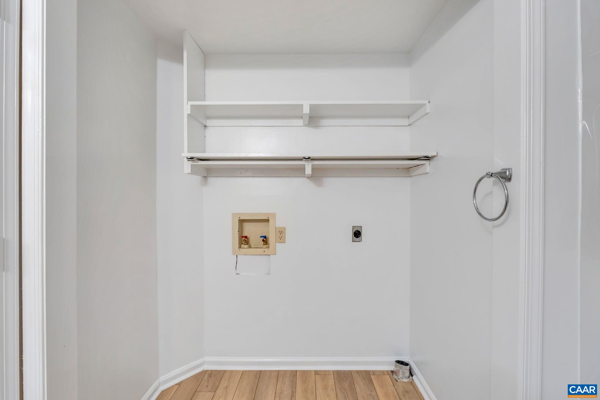 392 Minor Ridge Road Charlottesville, VA 22901 - Photo 35 of 47 a view of a closet area with racks on the wall