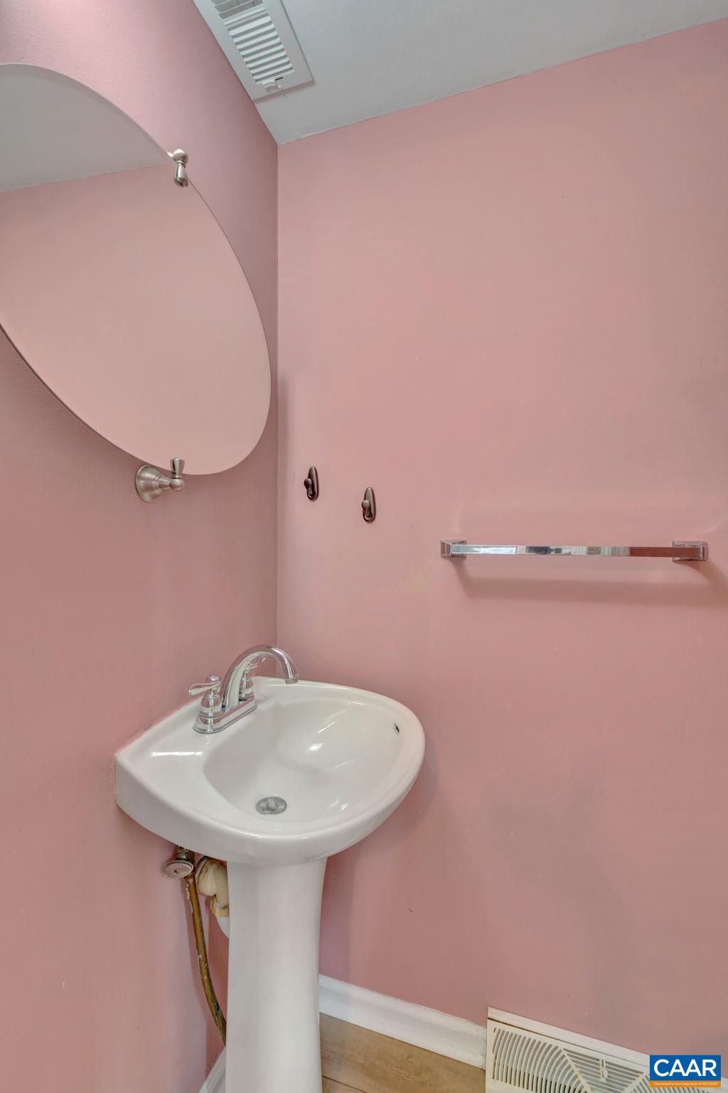 392 Minor Ridge Road Charlottesville, VA 22901 - Photo 40 of 47 a bathroom with a sink a mirror and a toilet