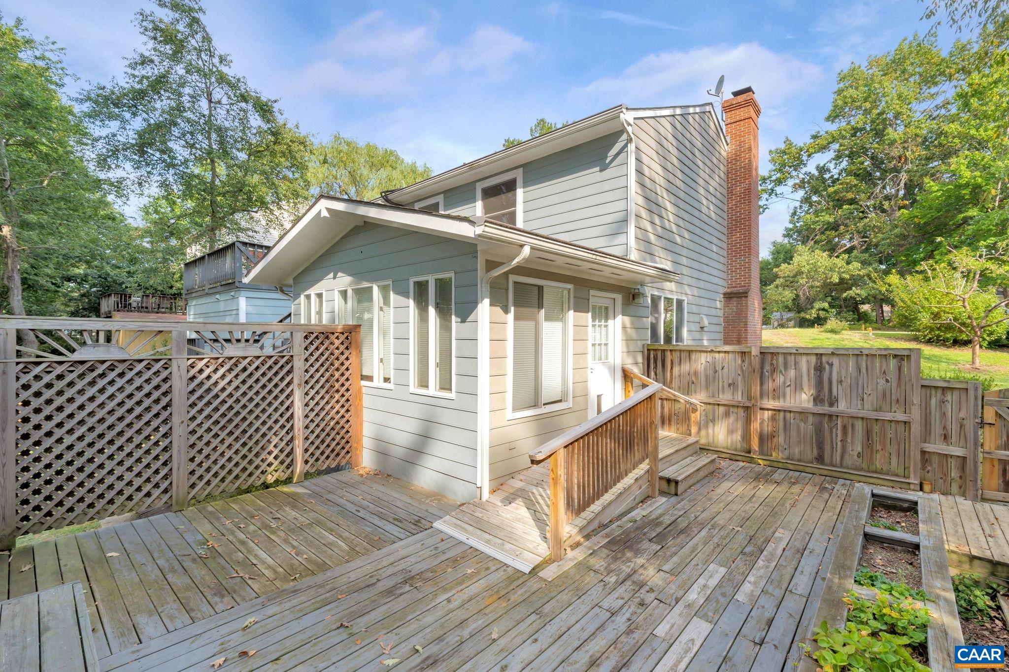 392 Minor Ridge Road Charlottesville, VA 22901 - Photo 45 of 47 a view of deck with deck and wooden floor