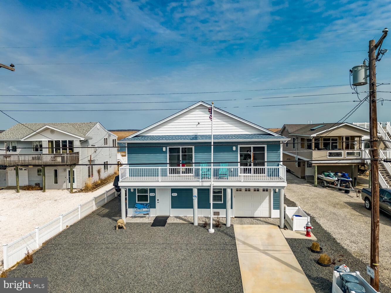 418 Dock Road West Creek, NJ 08092 - Photo 33 of 41 a view of a house with roof deck