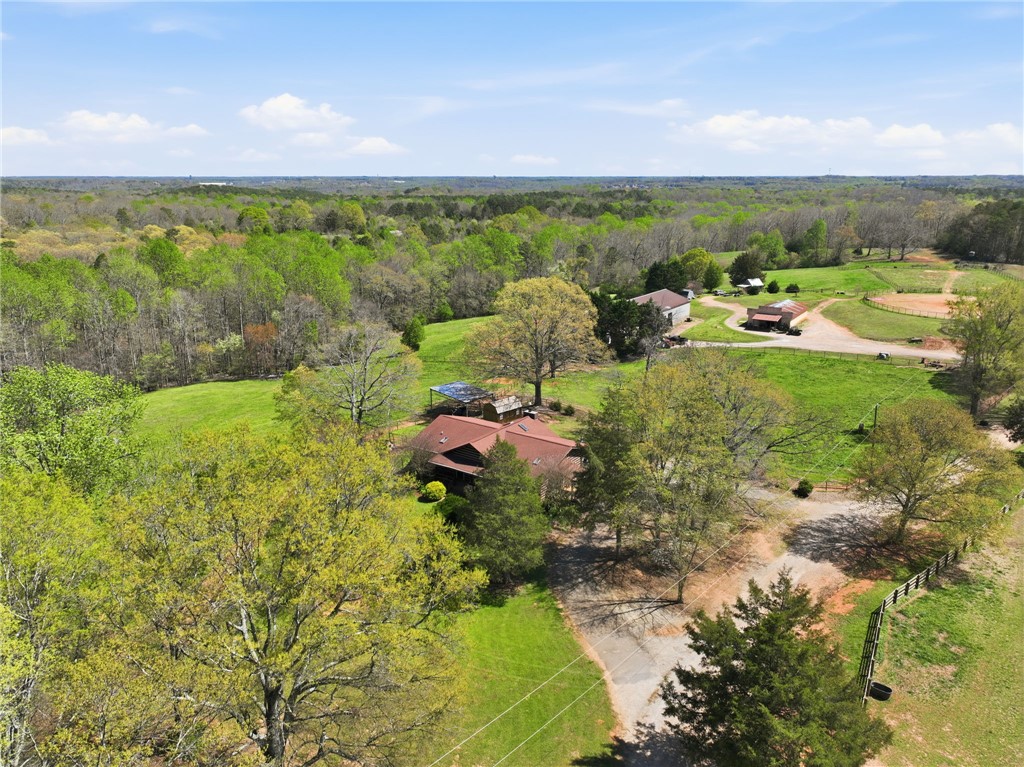 608 Five Forks Road Anderson, SC 29621 - Photo 22 of 43 This expansive estate offers serene living amidst lush greenery and distant horizons.
