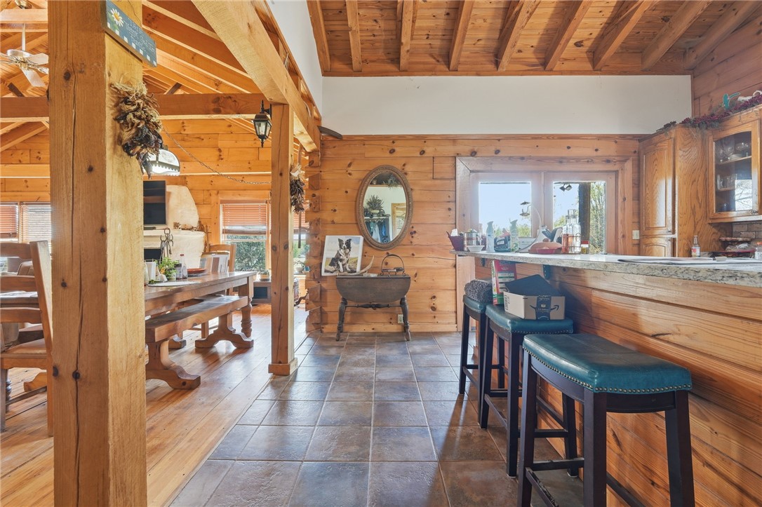 608 Five Forks Road Anderson, SC 29621 - Photo 31 of 43 This inviting space features natural wood and a functional kitchen island for casual dining.