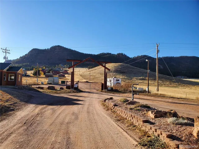 a view of a house with a ocean view