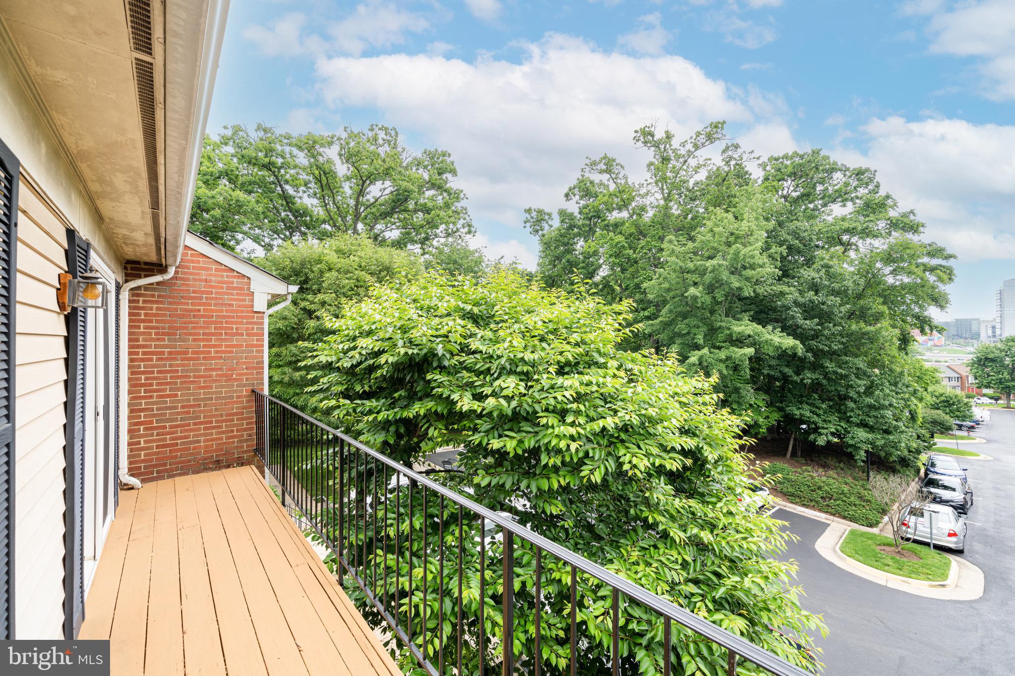 8609 Raglan Road Vienna, VA 22182 - Photo 30 of 83 VIEW FROM FRONT BALCONY
