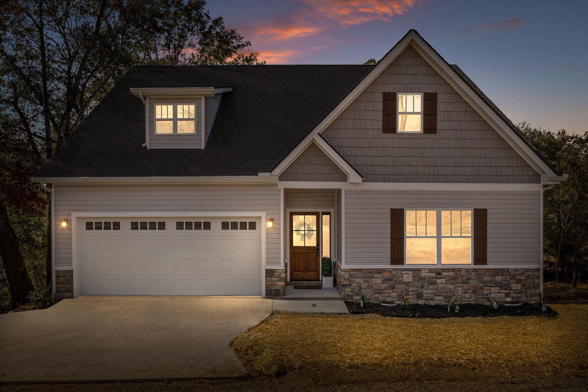 6043 Mill Road Hixson, TN 37343 - Photo 2 of 33 1-web-or-mls-01-Mill Twilight-1