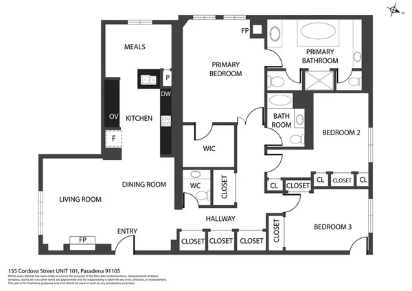 $1,325,000 | 155 Cordova Street, Unit 101, Pasadena, CA 91105
