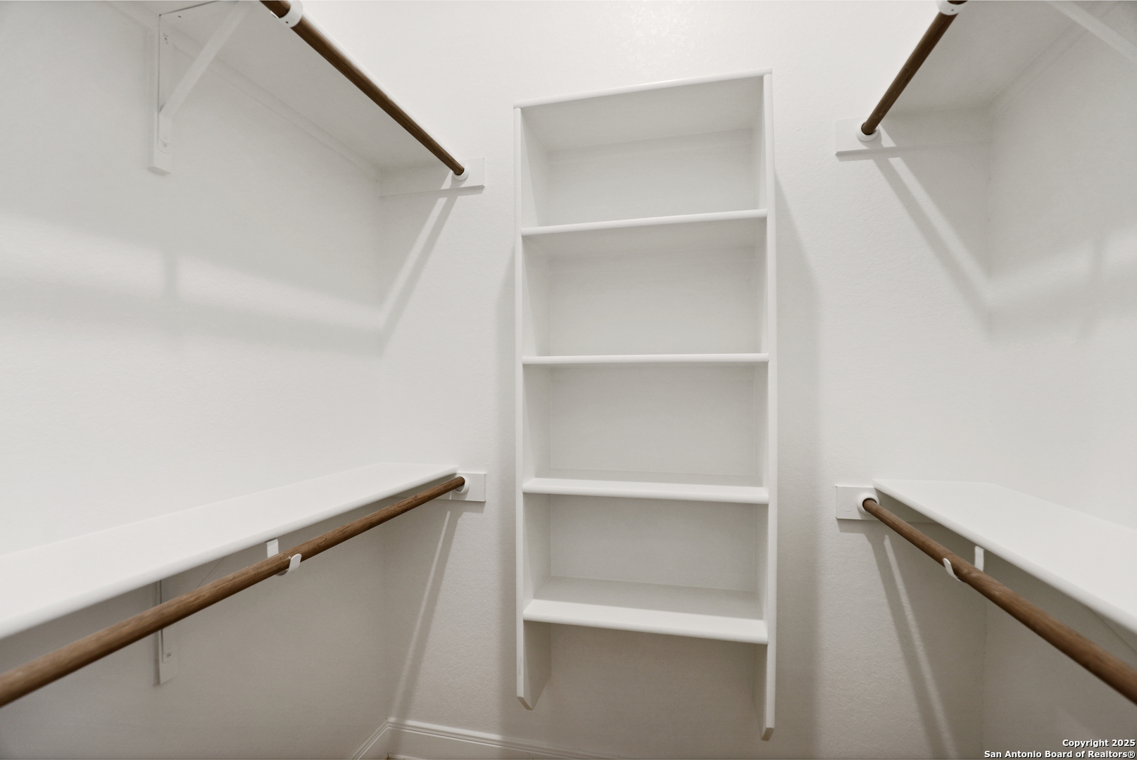 775 Maximino Ridge Bulverde, TX 78163 - Photo 35 of 41 a view of an empty walk in closet