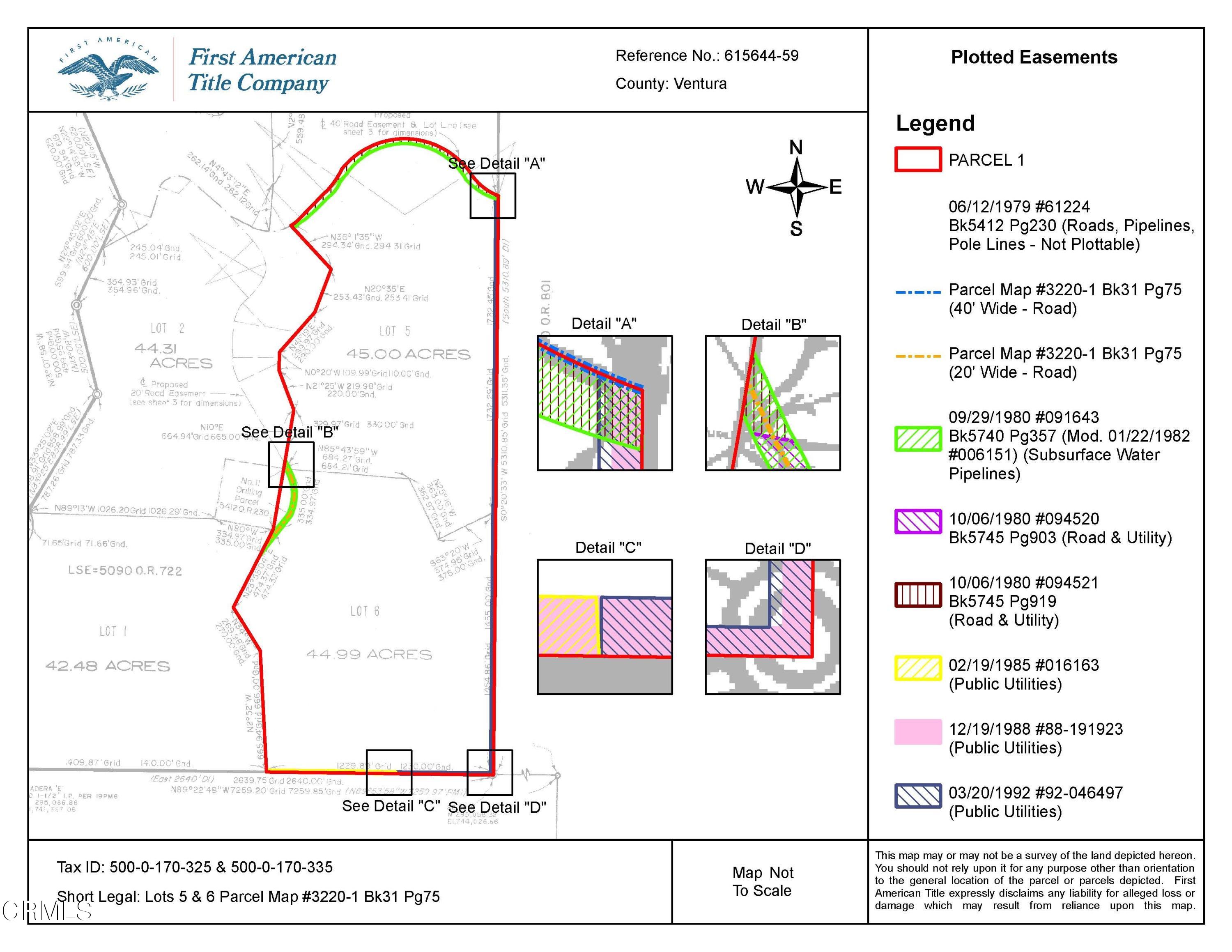 15200 Middle Ranch Road Moorpark, CA 93021 - Photo 5 of 5 Moorpark map with easements_Page_2