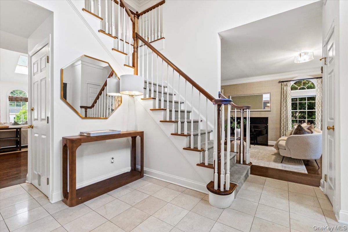 32 Rolling Ridge Road White Plains, NY 10605 - Photo 4 of 32 Entry foyer with tall ceilings and an open concept.