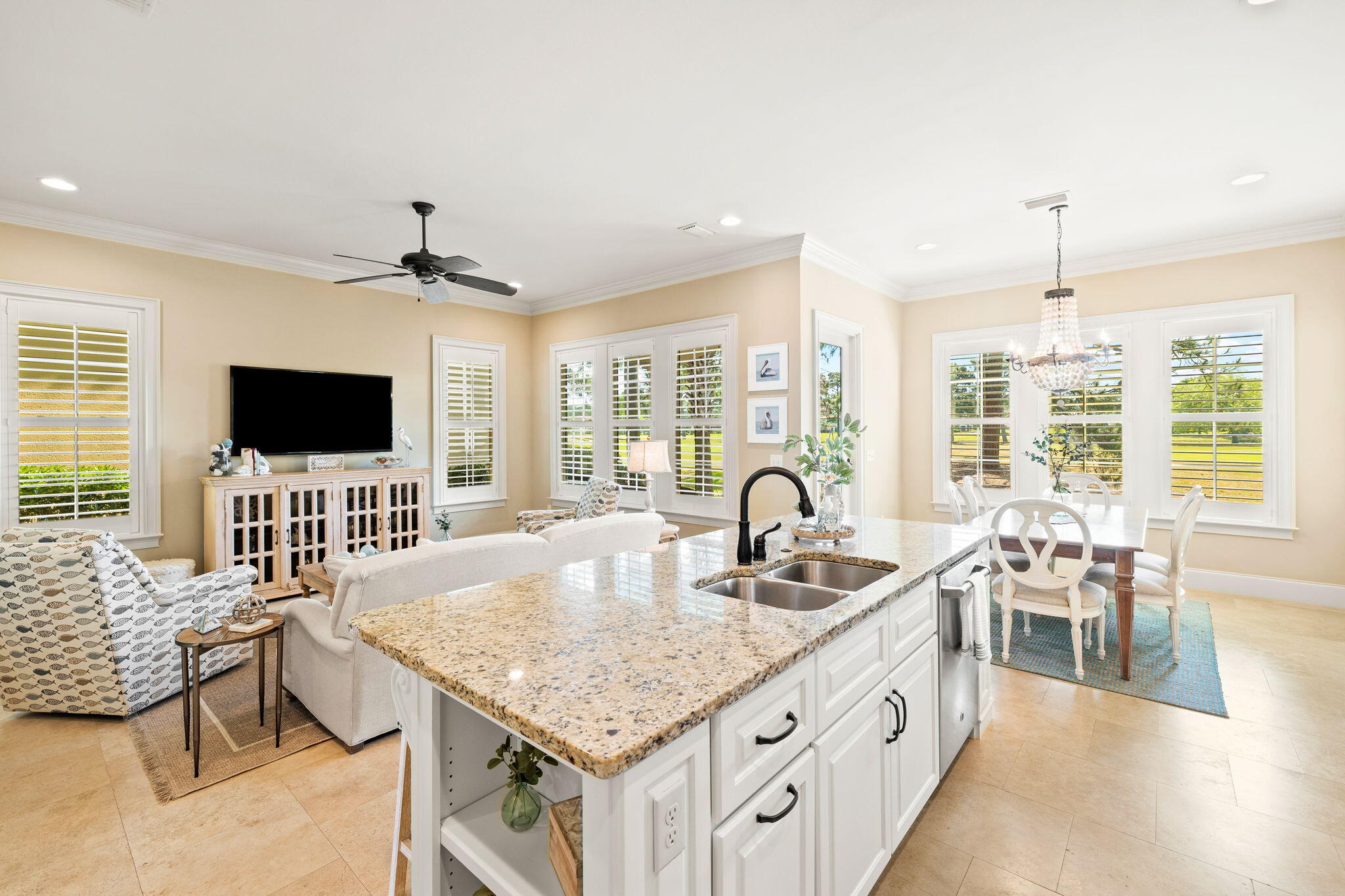 1897 Baytowne Loop Miramar Beach, FL 32550 - Photo 22 of 68 a living room with furniture and a flat screen tv