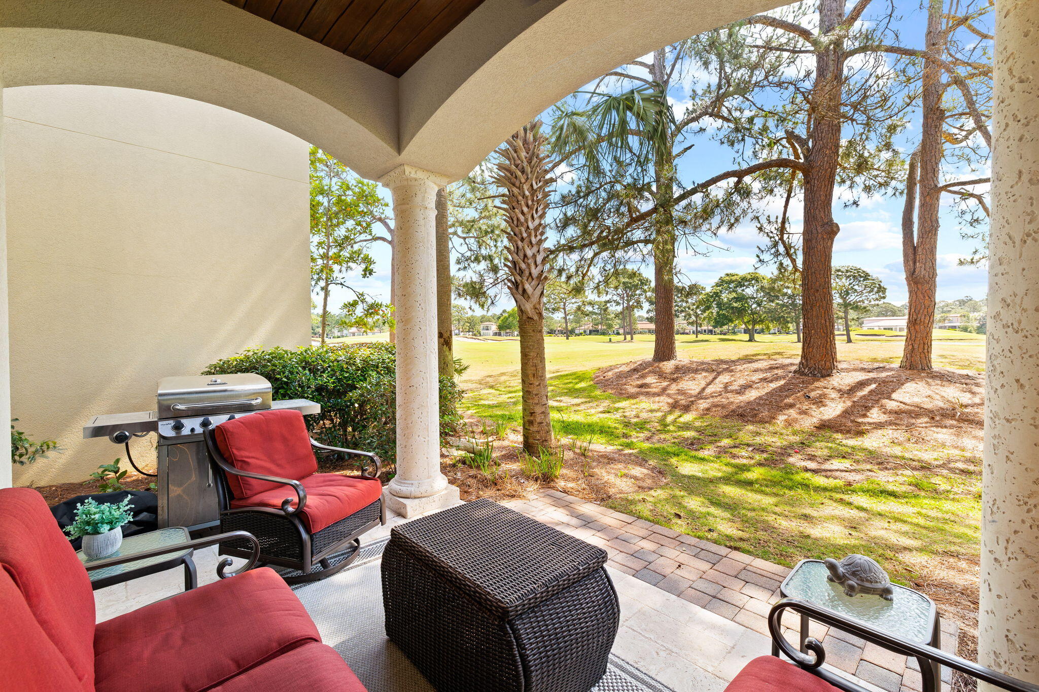 1897 Baytowne Loop Miramar Beach, FL 32550 - Photo 10 of 68 a outdoor living space with furniture and garden view