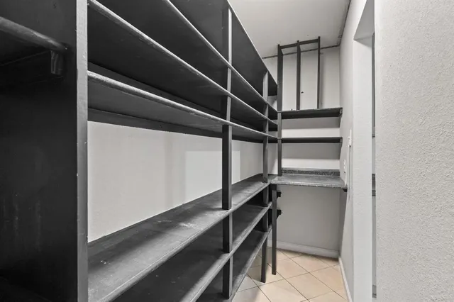 a view of storage and utility room