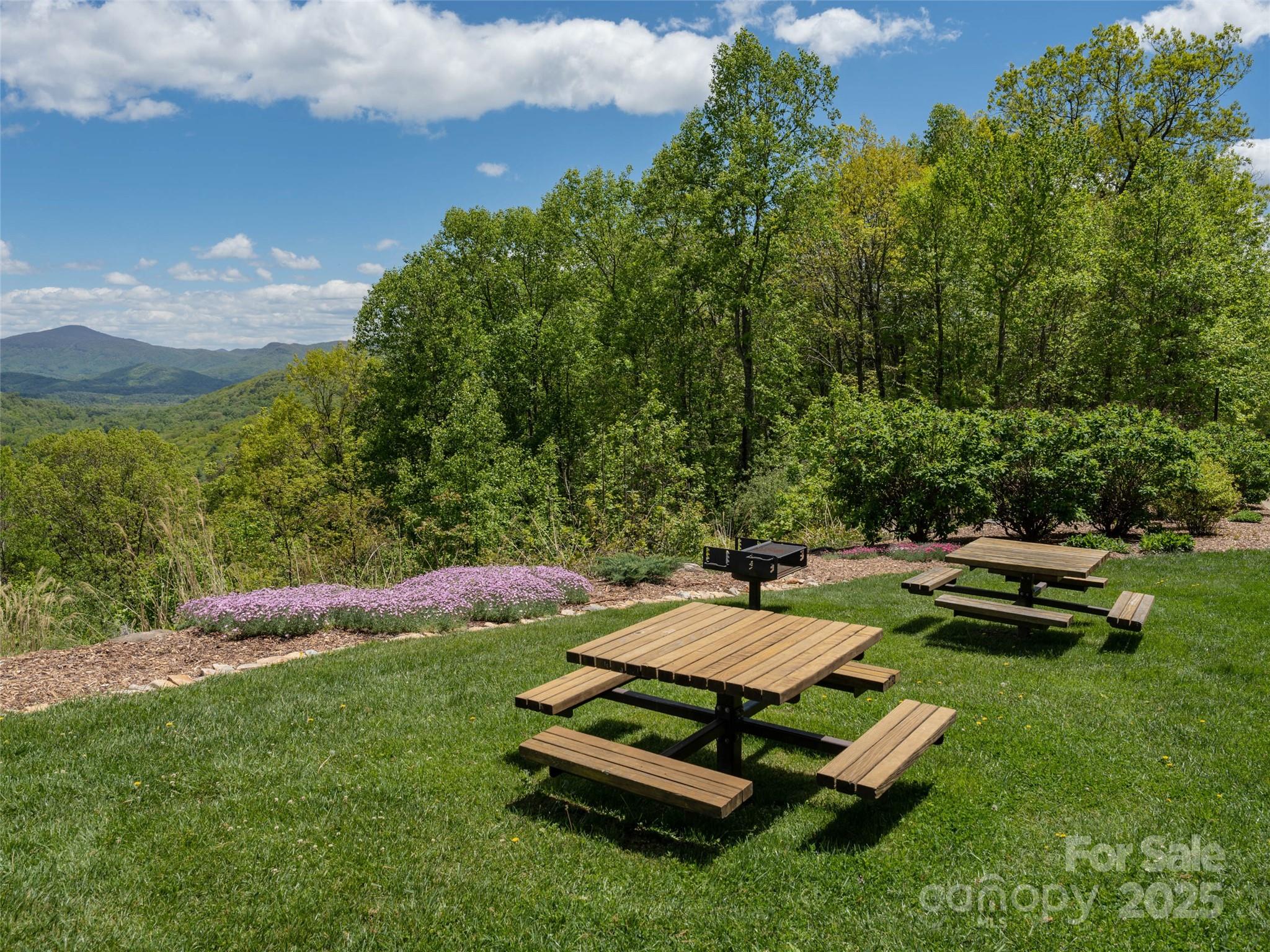 26 Fall Mountain Road, Unit 58 Asheville, NC 28803 - Photo 20 of 25 a view of a backyard with chairs