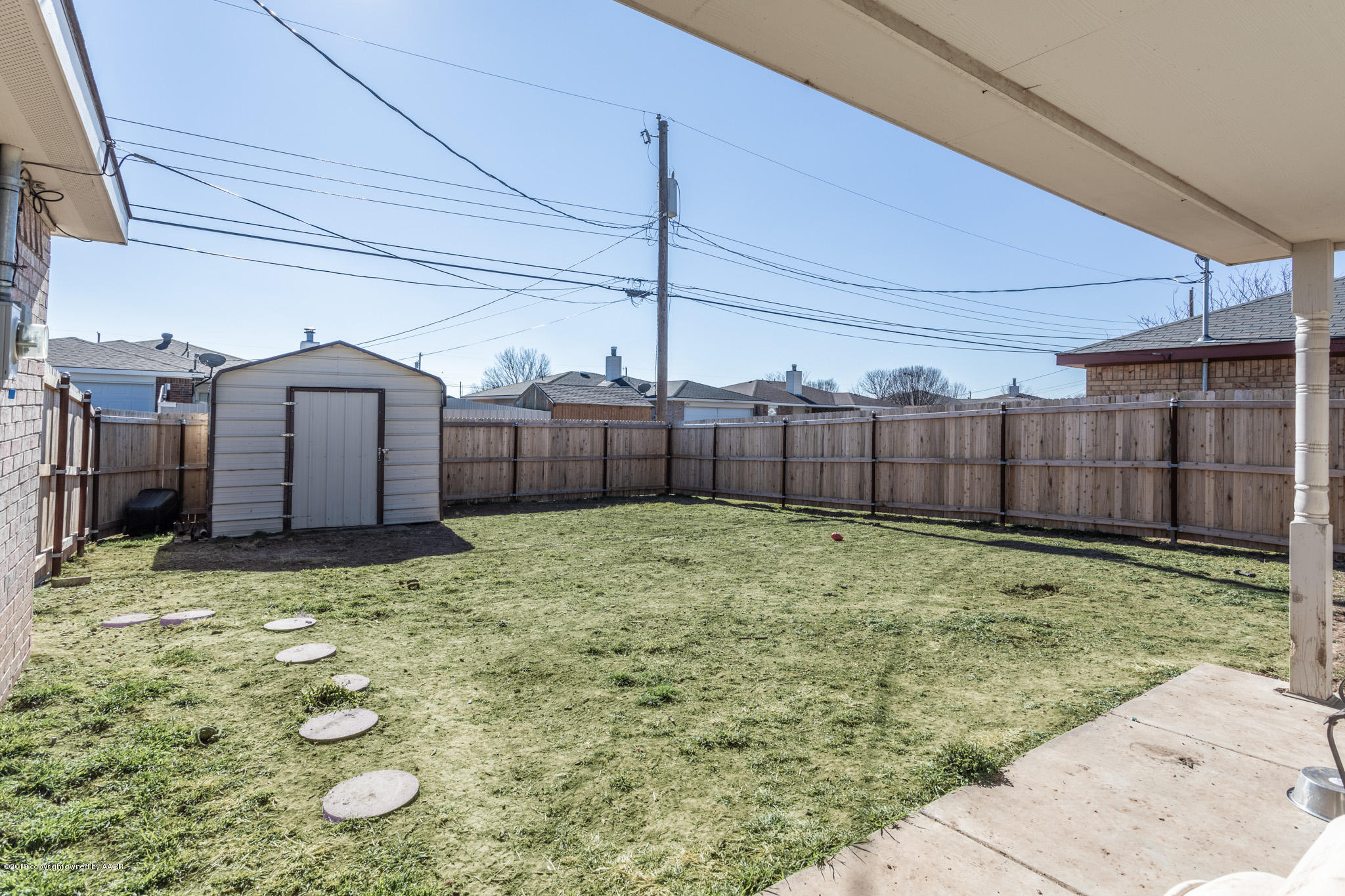 1111 Pikes Peak Drive Amarillo, TX 79110 - Photo 15 of 15 a view of a backyard