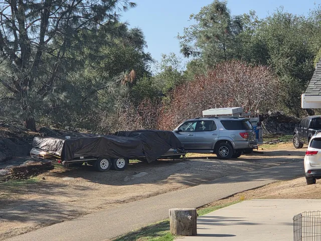 a car parked on the side of a street