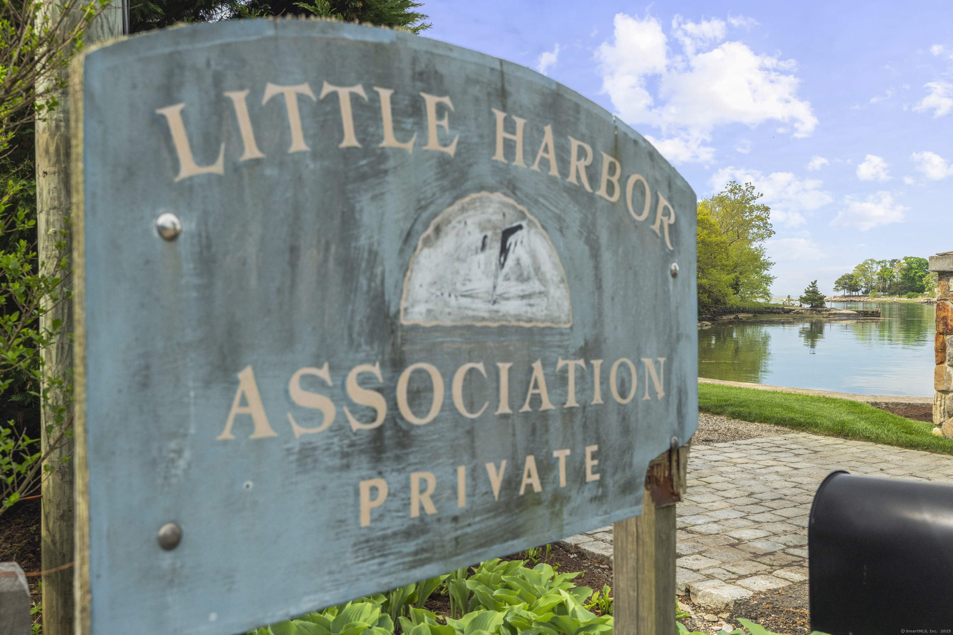 55 Harbor View Road Guilford, CT 06437 - Photo 36 of 38 a view of a sign board with yard