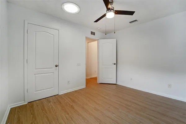 wooden floor in an empty room