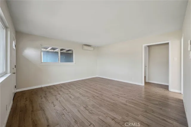 wooden floor in an empty room