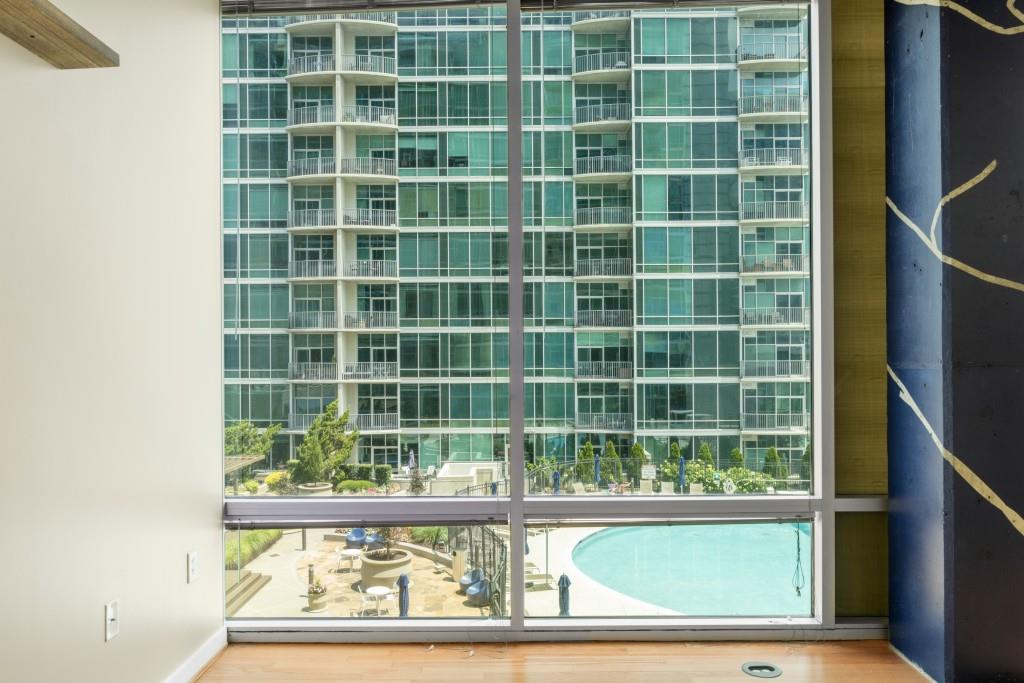 923 Peachtree Street Northeast, Unit 932 Atlanta, GA 30309 - Photo 13 of 69 a view of a glass door
