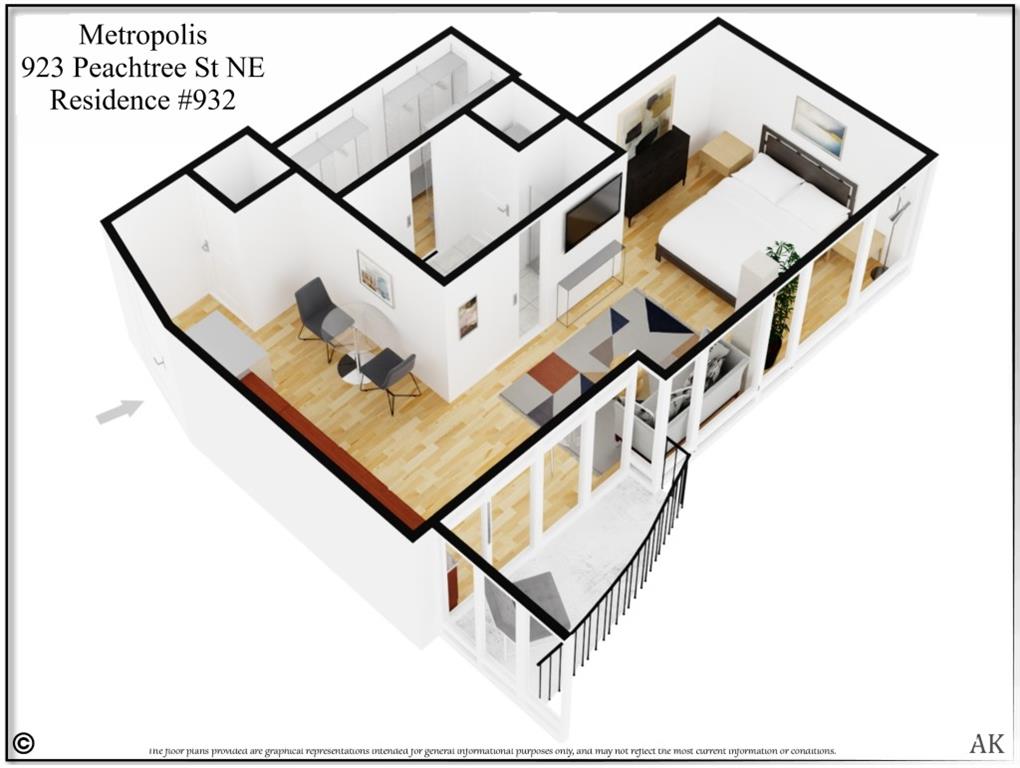 923 Peachtree Street Northeast, Unit 932 Atlanta, GA 30309 - Photo 18 of 69 a view of entryway