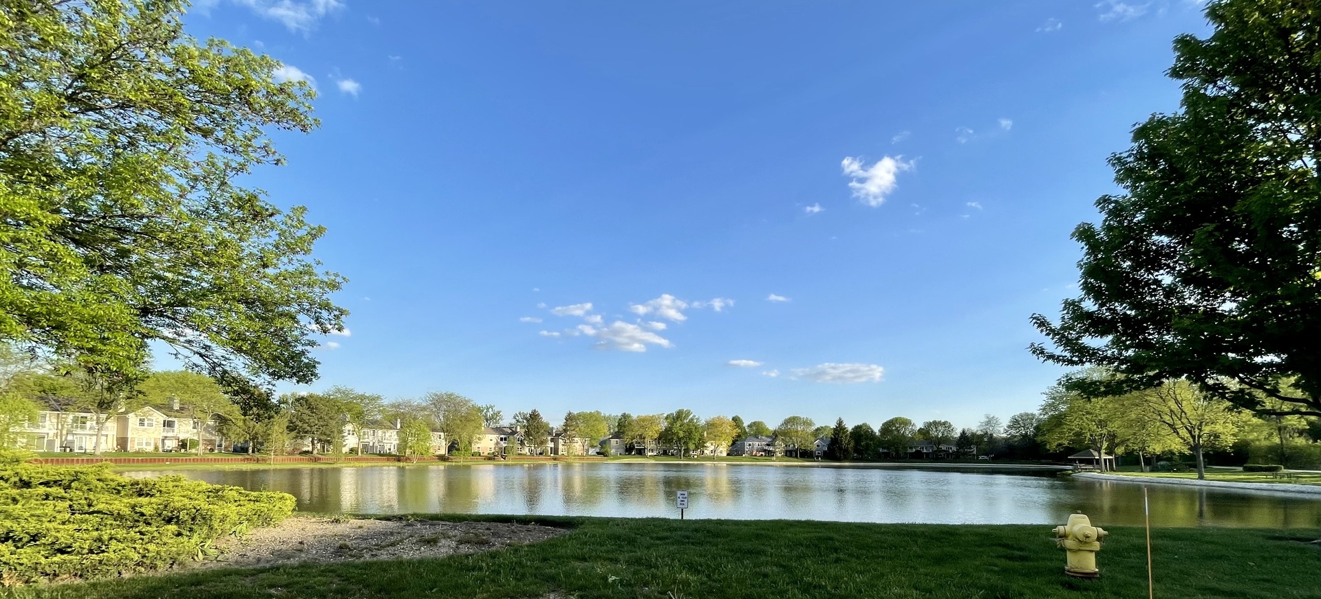 27-w710 Windermere Road, Unit 3201 Winfield, IL 60190 - Photo 19 of 20 a view of lake with houses in background
