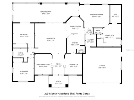 $339,900 | 2034 South Haberland Boulevard, North Port, FL 34288