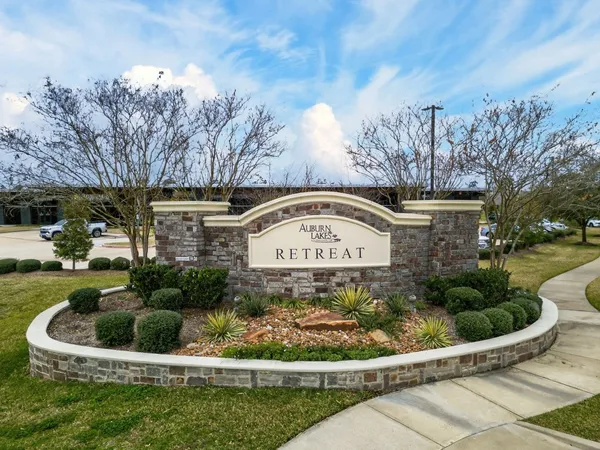 a view of a garden with a fountain