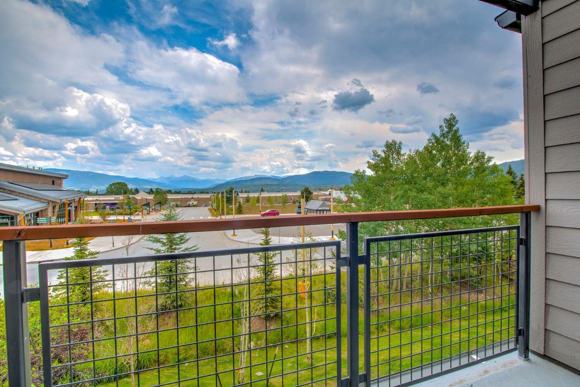 100 Basecamp Way, Unit 217 Frisco, CO 80443 - Photo 16 of 39 a view of a city from a balcony