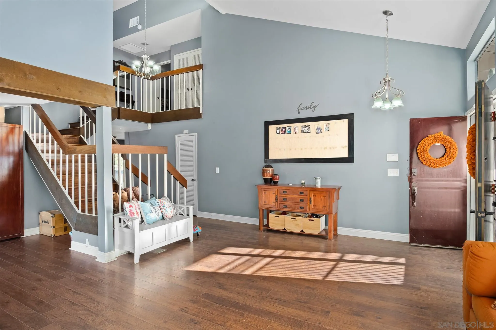 330 Rock Ridge Place Escondido, CA 92027 - Photo 6 of 32 a view of staircase with furniture and staircase