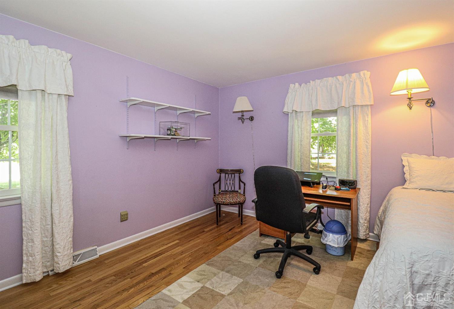 434 Hoffman Station Road Monroe Township, NJ 08831 - Photo 23 of 36 a view of a workspace with furniture and a window