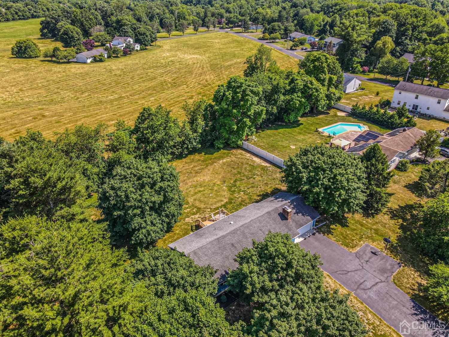 434 Hoffman Station Road Monroe Township, NJ 08831 - Photo 36 of 36 an aerial view of ocean residential house with outdoor space