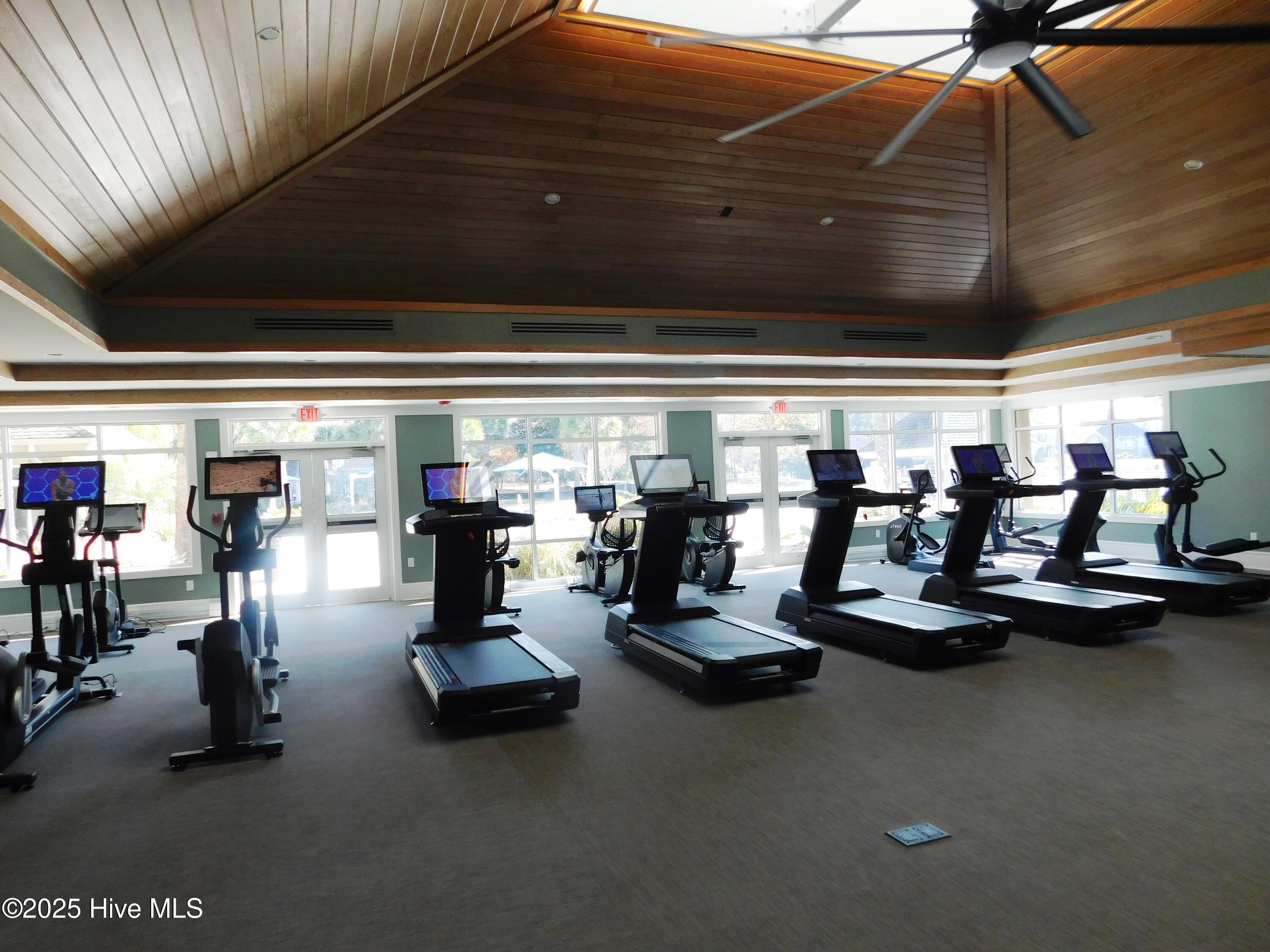 7535 Wallace Place Southwest Sunset Beach, NC 28468 - Photo 18 of 19 Fitness Center- Cardio Room