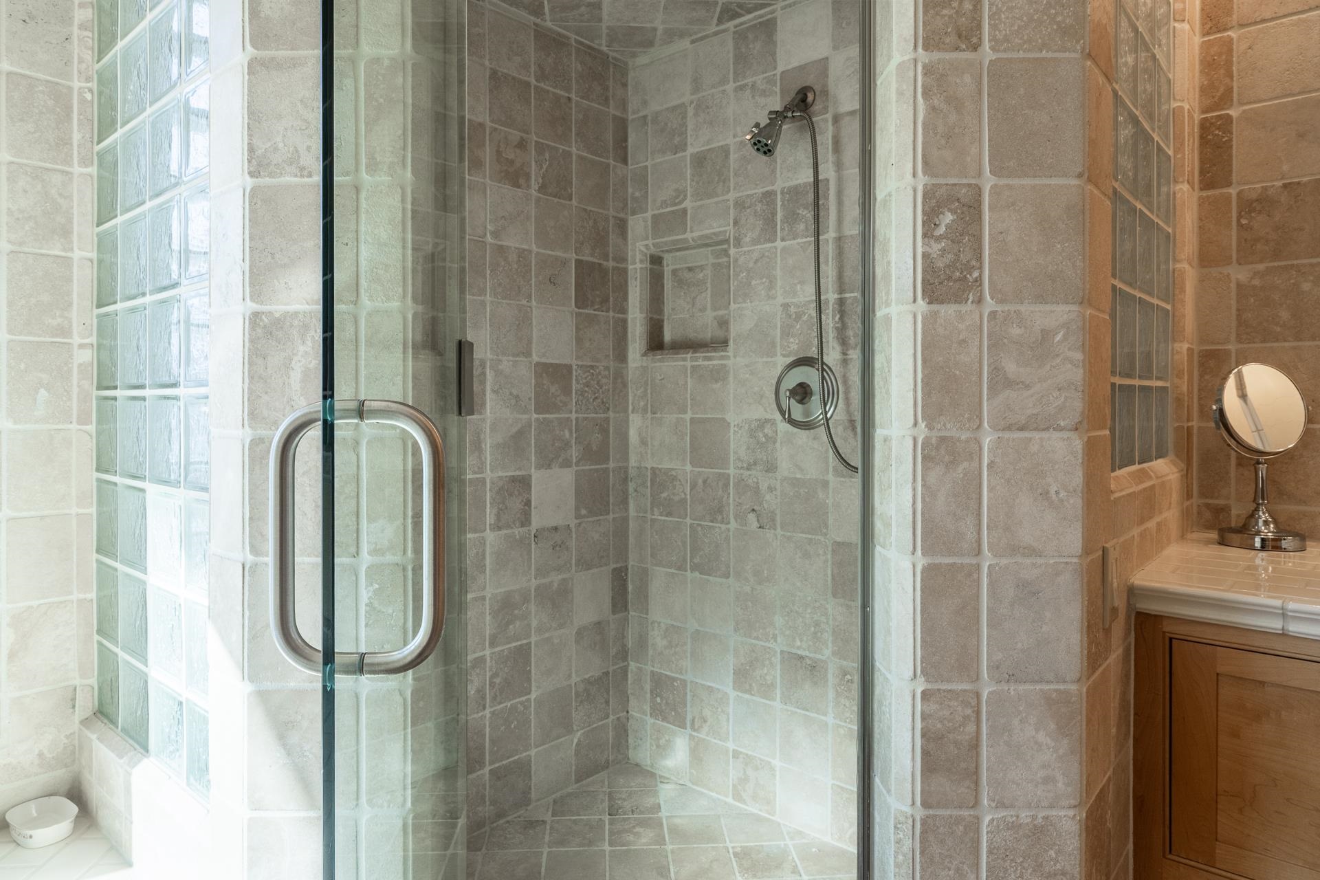 91 Ridge Way Mammoth Lakes, CA 93546 - Photo 24 of 49 a bathroom with a shower