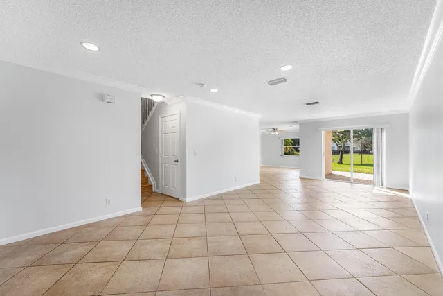 wooden floor in an empty room