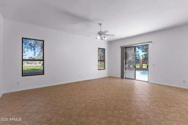 a view of an empty room with window