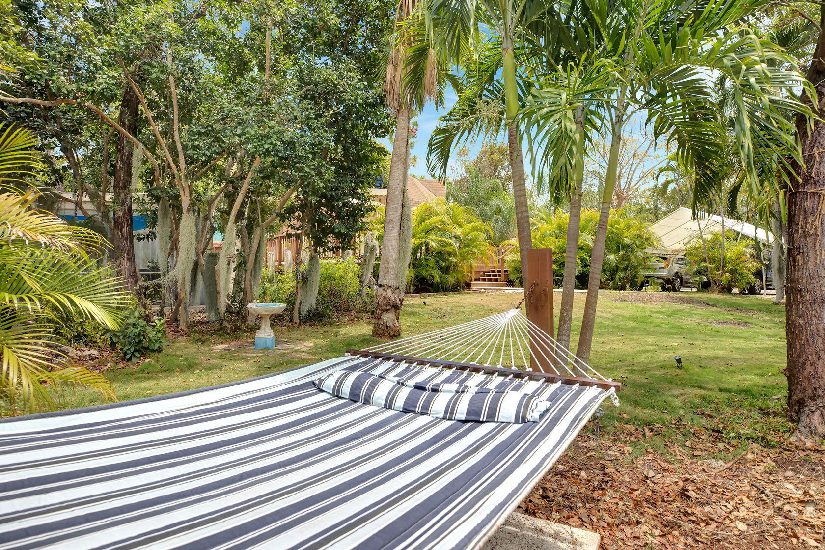 676 Sailfish Trail Key Largo, FL 33037 - Photo 34 of 38 a view of a yard with plants and trees