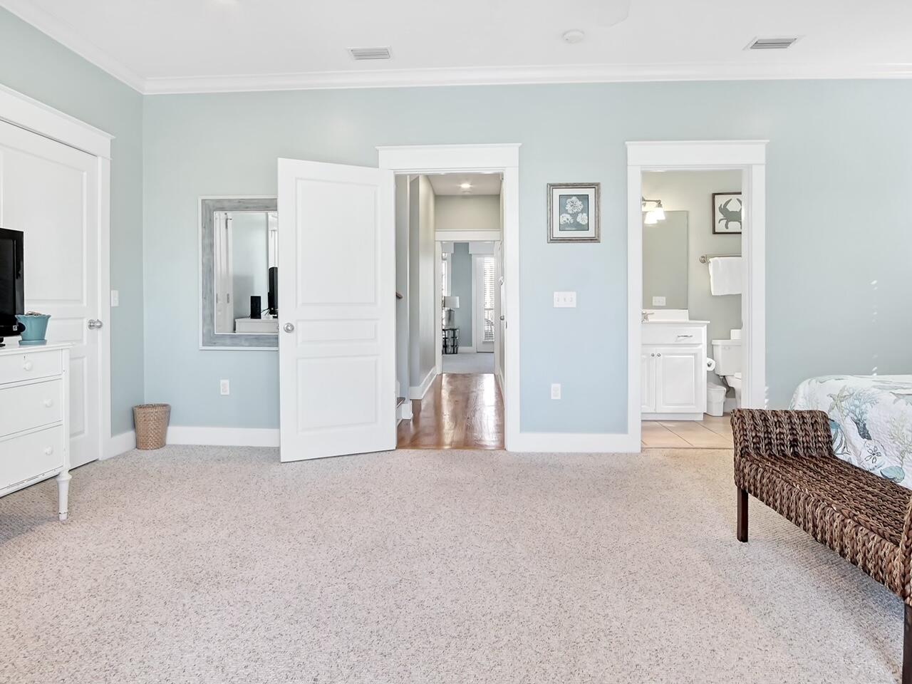 212 Seacrest Beach Boulevard East Inlet Beach, FL 32461 - Photo 21 of 39 a living room with furniture and a flat screen tv