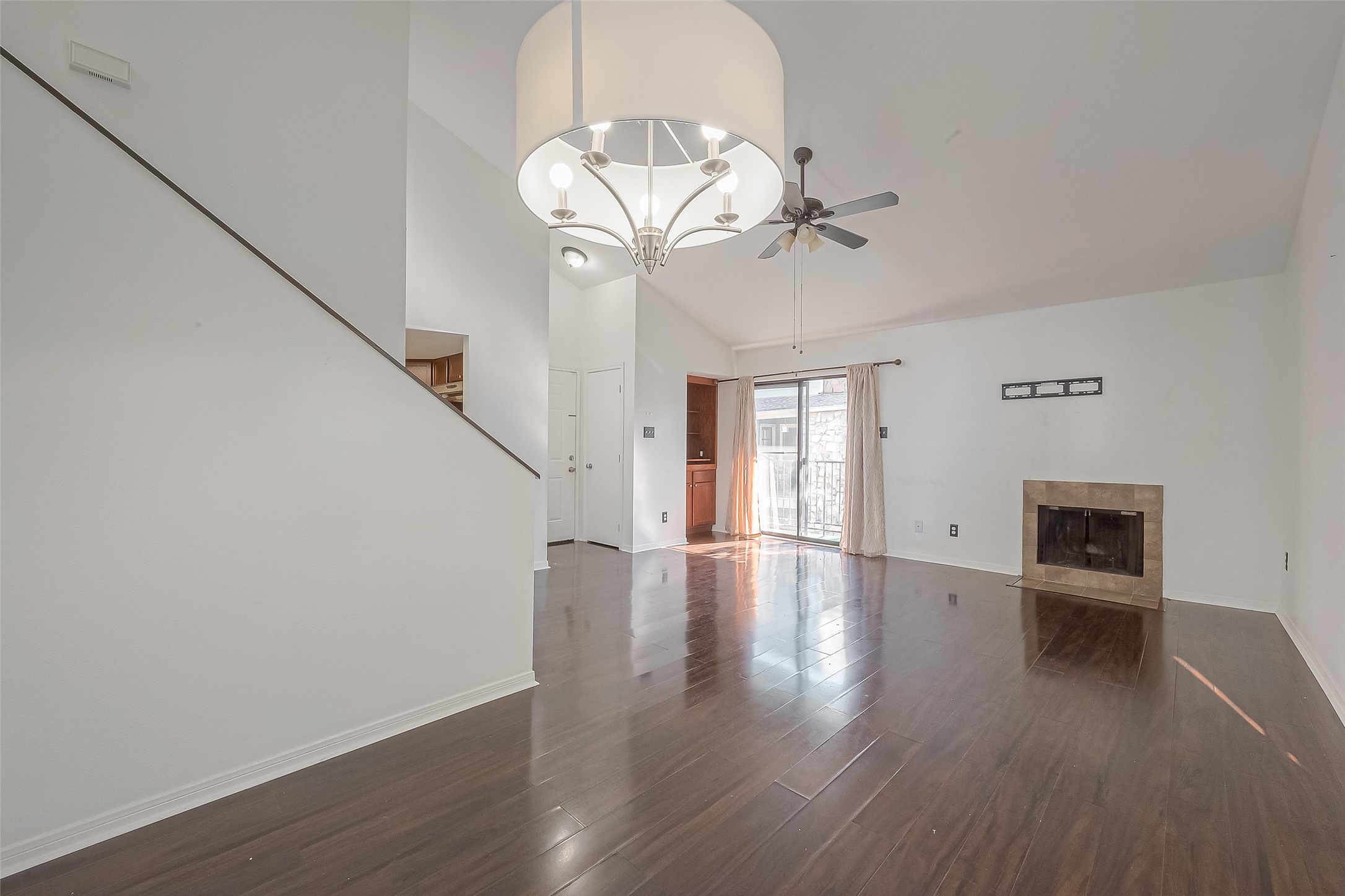3758 Tanglewilde Street, Unit 2 Houston, TX 77063 - Photo 8 of 28 a view of a livingroom with wooden floor