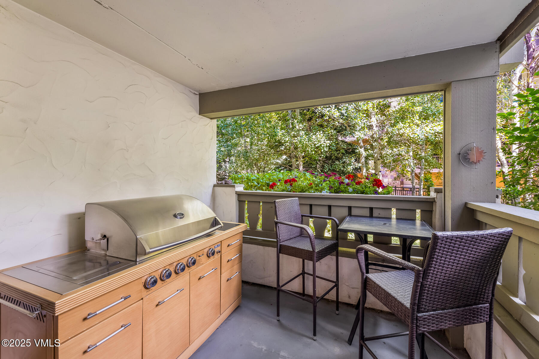 9 Vail Road, Unit 1J Vail, CO 81657 - Photo 11 of 19 Private Deck