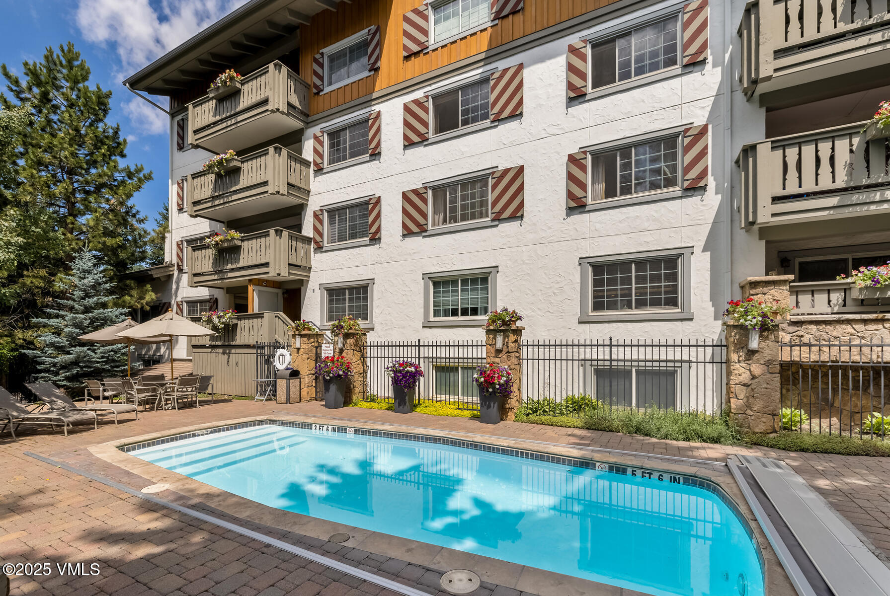 9 Vail Road, Unit 1J Vail, CO 81657 - Photo 12 of 19 Pool