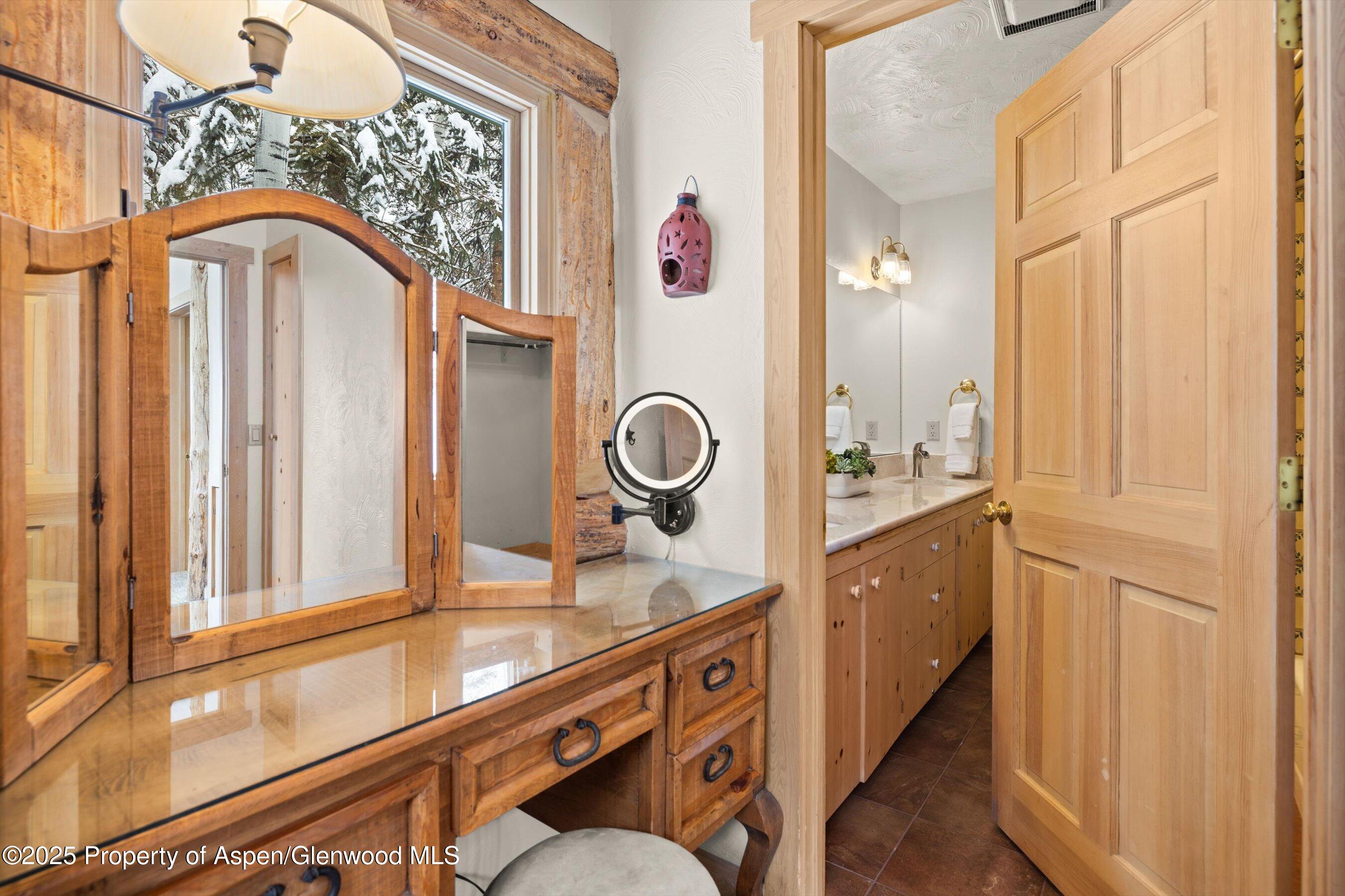 818 Faraway Road Snowmass Village, CO 81615 - Photo 15 of 30 Primary Suite Vanity + Bath
