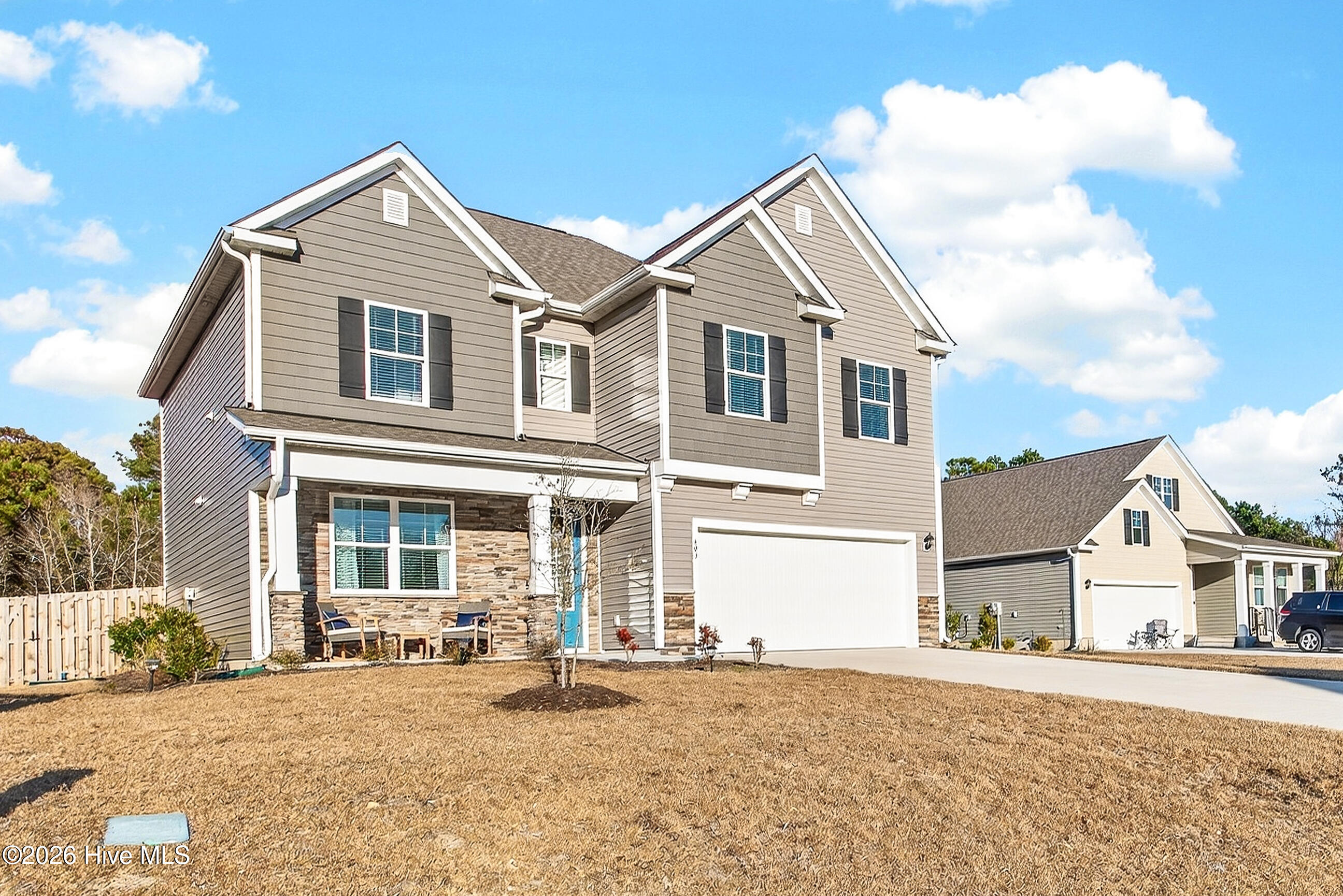 603 Needlerush Road Sneads Ferry, NC 28460 - Photo 31 of 43 Side Front View