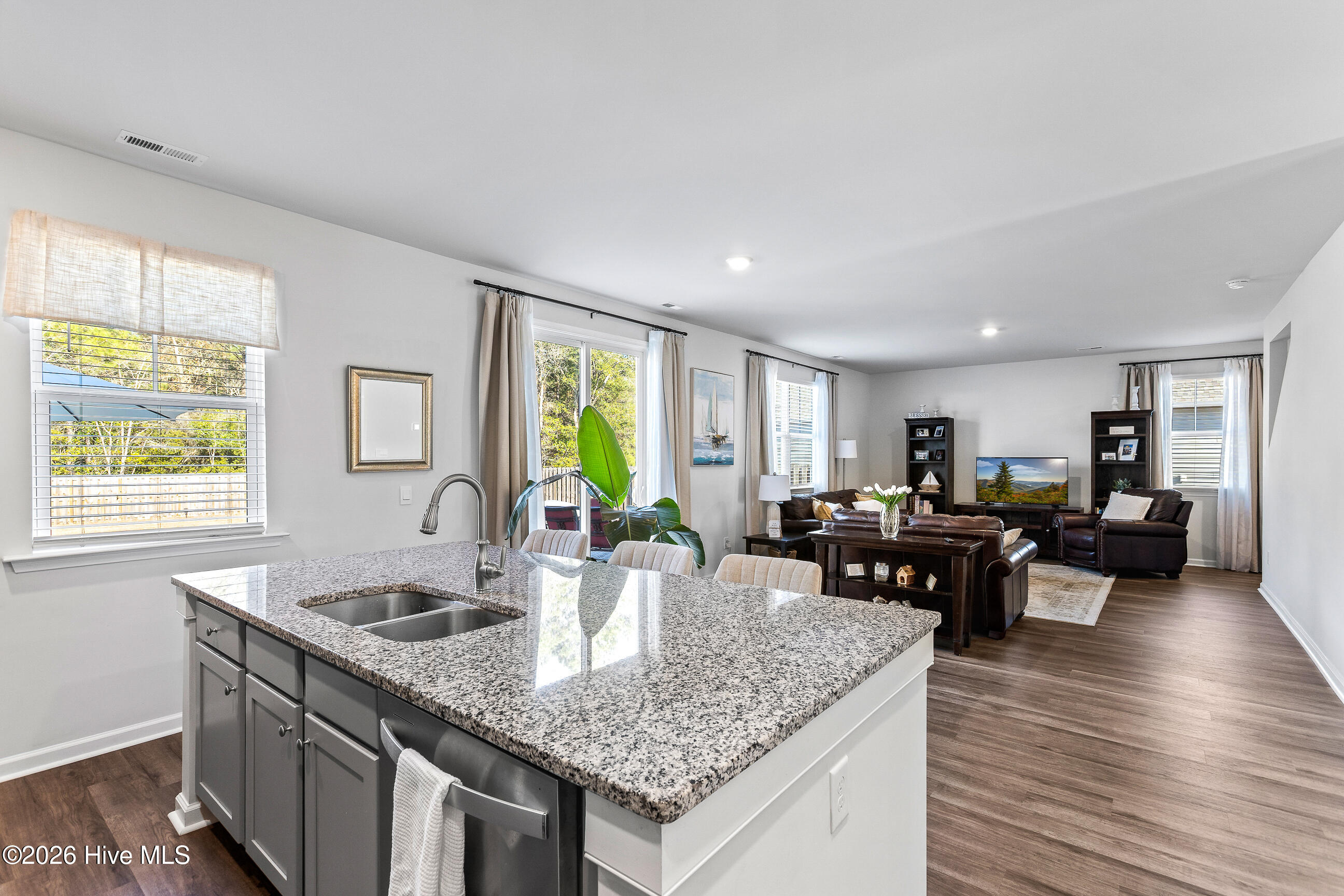 603 Needlerush Road Sneads Ferry, NC 28460 - Photo 10 of 43 Kitchen/Family Room
