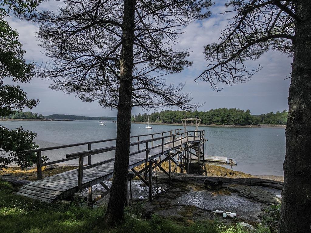 383 Harrington Road Pemaquid, ME 04558 - Photo 21 of 35 Dock and view of the Eastern Branch...