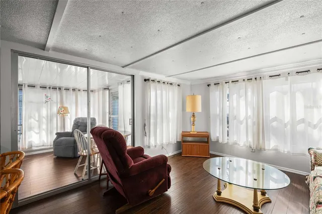 a room with furniture and a window