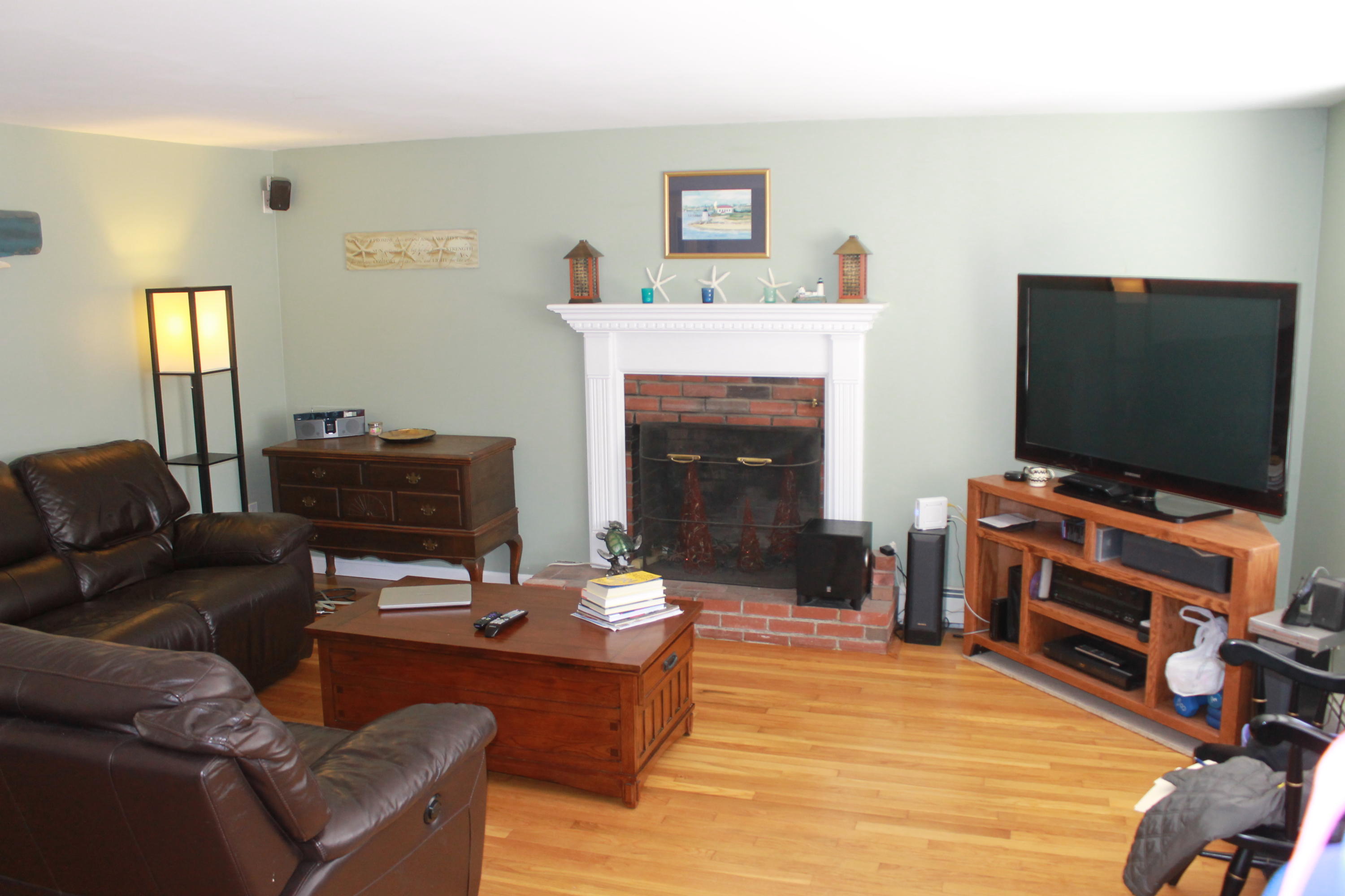 5 Juniper Road Centerville, MA 02632 - Photo 12 of 26 a living room with furniture and a flat screen tv