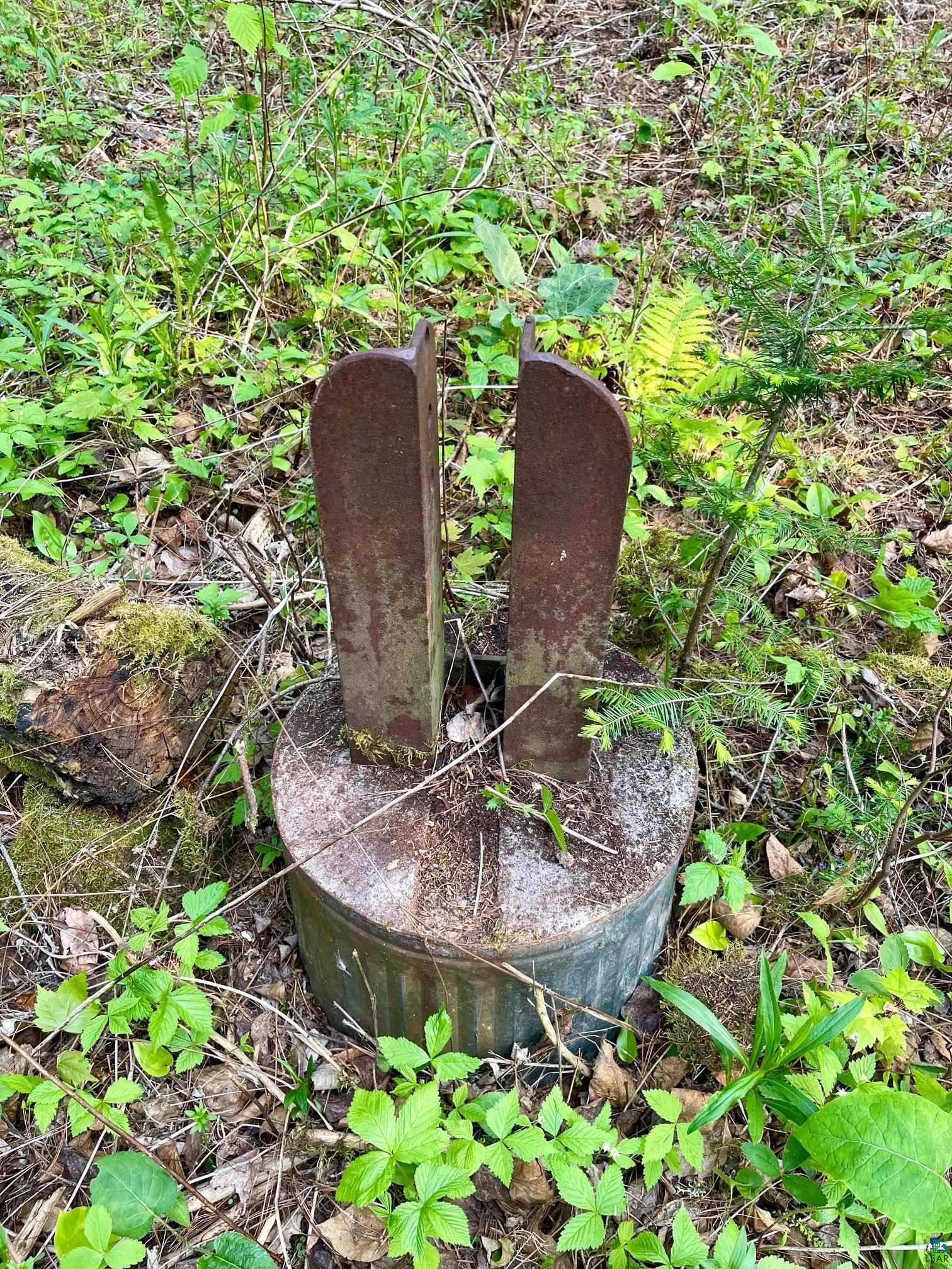6409 Church Road Duluth, MN 55803 - Photo 22 of 39 Grandpa's old flag pole base.