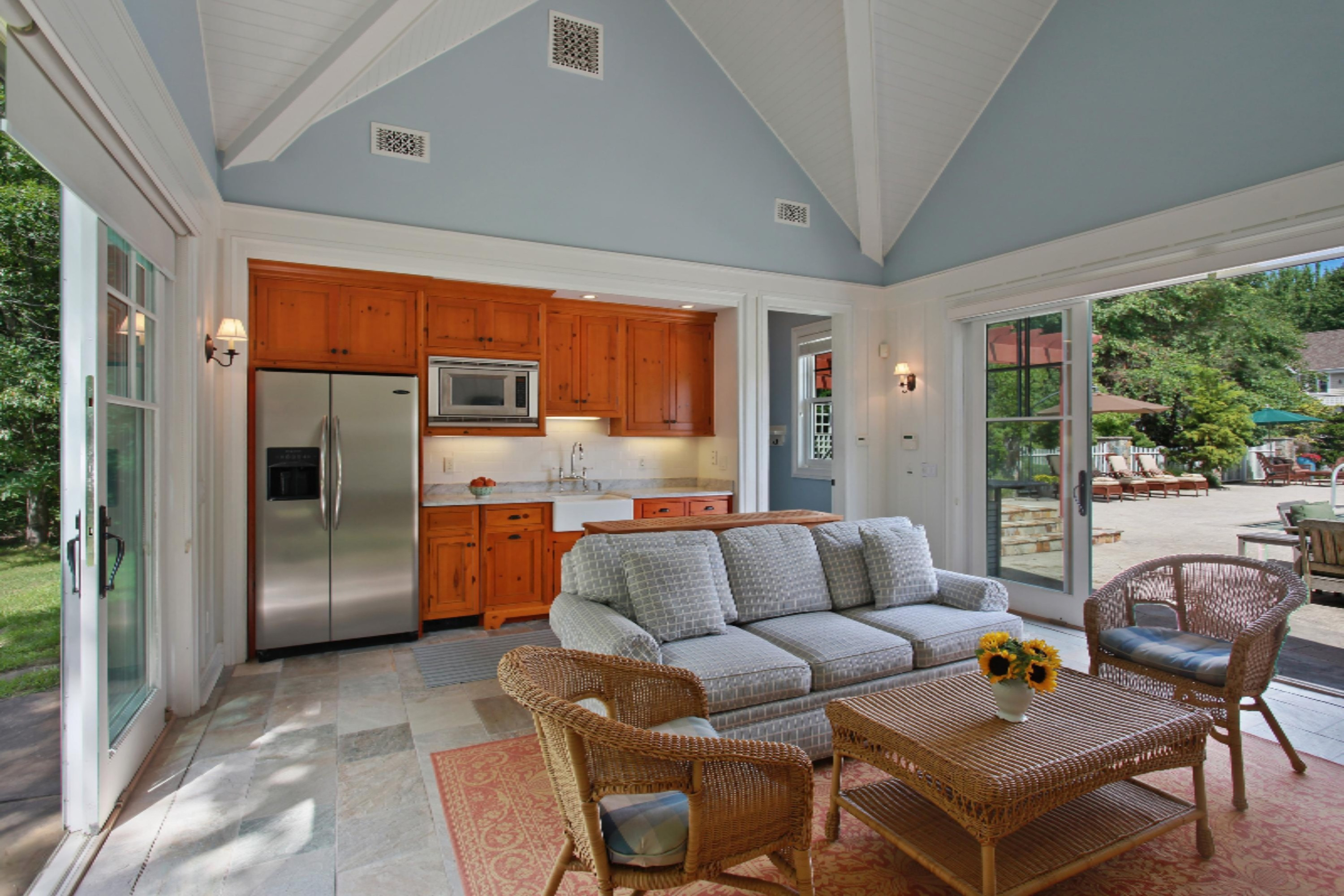 13592 Prairie Road Harbert, MI 49115 - Photo 48 of 65 Pool House Kitchen